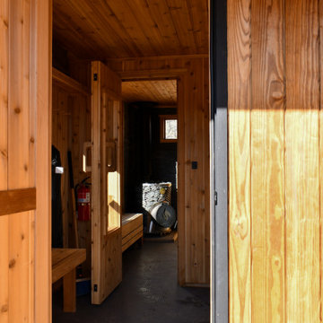 Idaho Wilderness Yurts Sauna