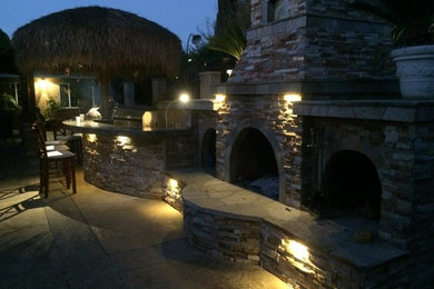 Example of an exterior home design in San Diego