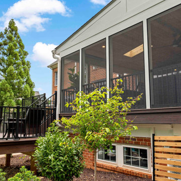 Beautiful Home Gym Addition & Screened Porch Remodel