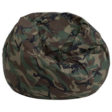 Small Camouflage Kids Bean Bag Chair