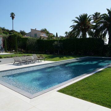 Conception de piscine à débordement