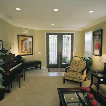 AFTER - Nine foot ceiling