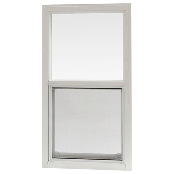 14x27 Mobile Home Single Hung Aluminum Window, White