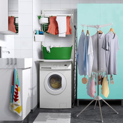 Lifewit Collapsible Clothes Drying Rack Portable 2-Tier Clothes Dryer for Hangin - Clothing Valets And Suit Stands