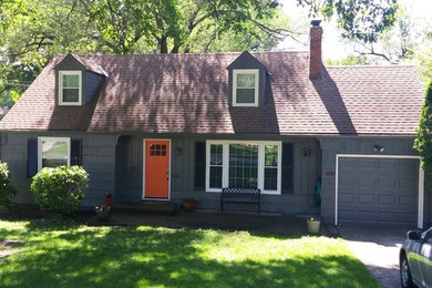 Inspiration for an exterior home remodel in Kansas City