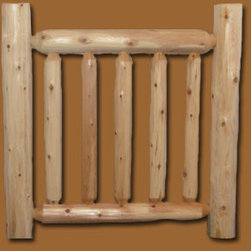 Log Railing - Home Improvement