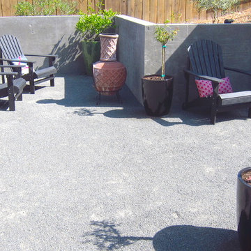 Rolando Village Modern Backyard