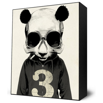 Panda No. 3 Mini Art Block by Hidden Moves