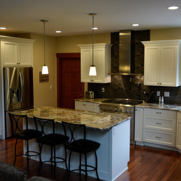 Painted White Kitchen