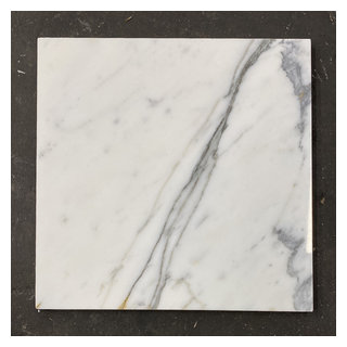 Italian Statuary White Marble 12x12 Wall Floor Bathroom Tile Polished ...