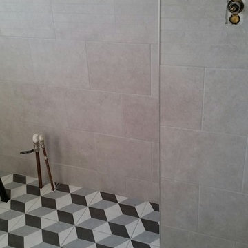 3D Cube Floor tiles
