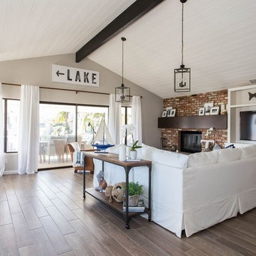 Coastal Home Living Room