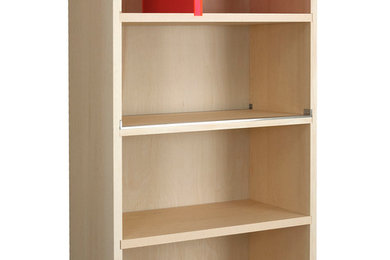 Example of a large trendy home design design in New York