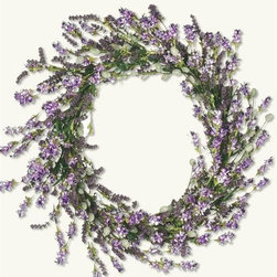 Provencal Lavender Wreath - Wreaths And Garlands