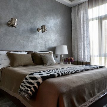 Дизайн интерьера спальни в стиле модерн