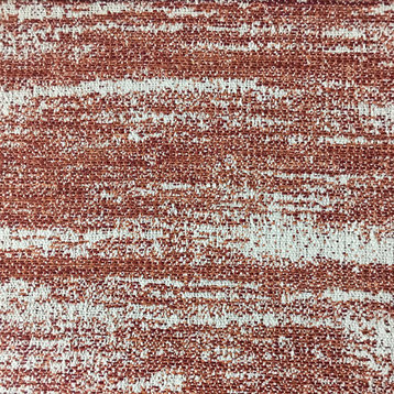 Sandy Woven Texture Upholstery Fabric, Sangria