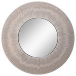 Uttermost - Sailor's Knot Round Mirror - With combined natural texture and materials, this round mirror pays homage to its coastal inspiration. Neutral beige rope is stretched over a solid iron frame to create a casual and versatile design.