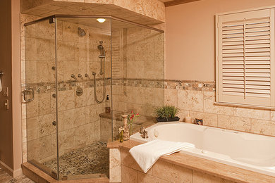 Example of a classic bathroom design in New York