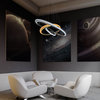 Thebe 40" 3-Tier WiFi-Enabled Tunable White Color-Changing LED Chandelier
