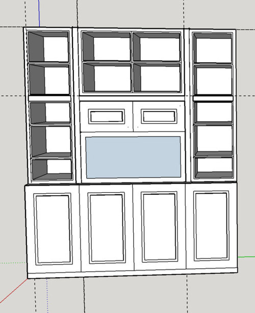 Open or closed bookcase?