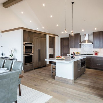 Aspen, Colorado Rustic Modern Home-Cobalt White Oak