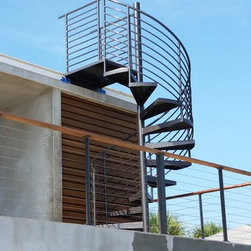 5 Foot Diameter Horizontal Spiral Stairs - Products