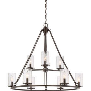 Quoizel Buchanan Nine Light Foyer Pendant BCN5009WT