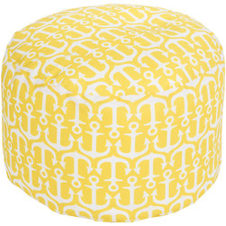 Surya Poufs- (POUF-304) - Floor Pillows And Poufs