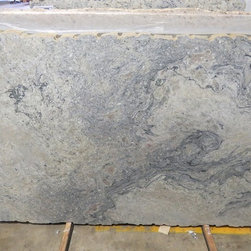 Wavy White / White Piracema Granite - Kitchen Countertops