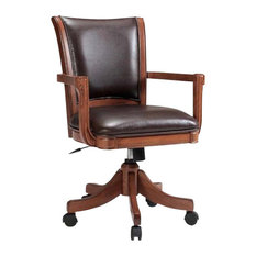 50 Most Por Traditional Leather Office Chairs For 2018 Houzz 1st Avenue Samuel Desk Chair With Wheels Office Chairs
