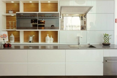 Minimalist kitchen photo in Other