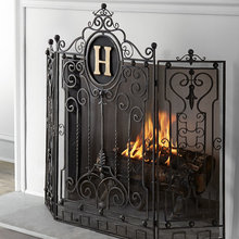 Fireplace tools and screens