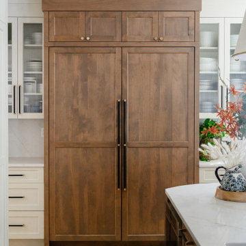 Modern kitchen with French Country detail