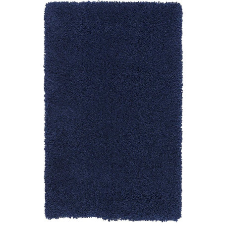 Nourison Malibu Shag 2'6" x 4' Navy Shag Indoor Area Rug