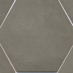 Esagono Nero Hexagon - Wall & Floor Tiles