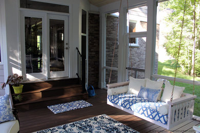 Transitional sunroom photo in Cincinnati
