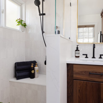 Timeless Charm | Primary Bathroom Remodel | Newton, MA