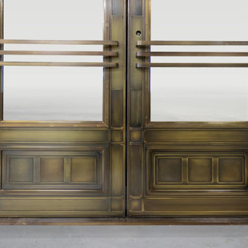 Antique Brass Doors