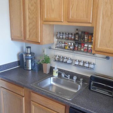 Small Kitchen Organized and Functional