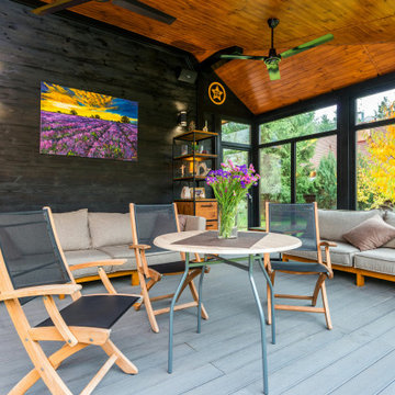 Contemporary Patio Cover