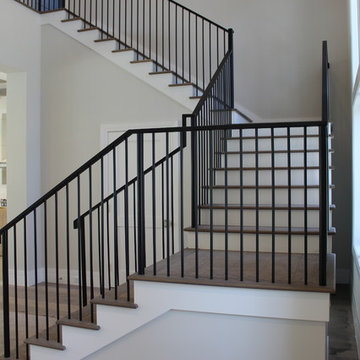 Black Steel Balustrade
