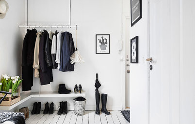 Get in the Swing of a Hanging Wardrobe