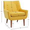 Safavieh Amina Accent Chair, Gold