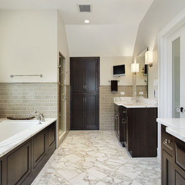 Calacatta Gold Marble Bathroom & Kitchen Tiles and Mosaics