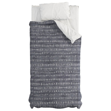 Deny Designs Holli Zollinger Bogo Denim Rain Light Bed in a Bag, Twin Xl
