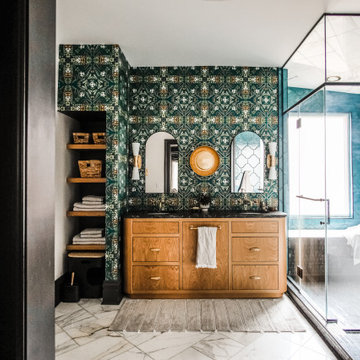 Boho Glam Bathroom