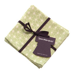 Maatsu Dub Cocktail Napkins-Jade - Dinnerware