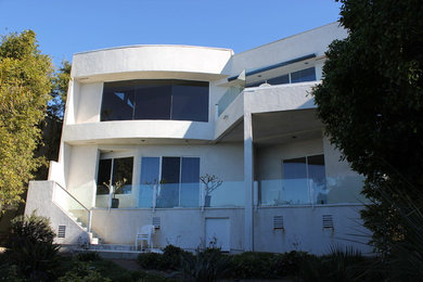 Trendy home design photo in San Diego