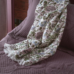 JAMILA BLUE THROW - Products