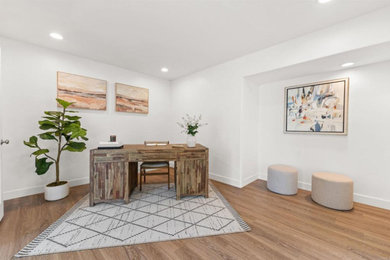 Inspiration for a home office remodel in San Diego